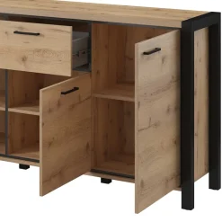 Best Wohnen Industrial Sideboard in 213x91x41 cm - Zavorra