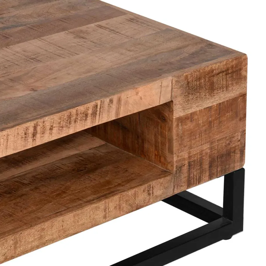 Sale Wohnen Industrial Sofatisch aus Mangoholz - Alexton