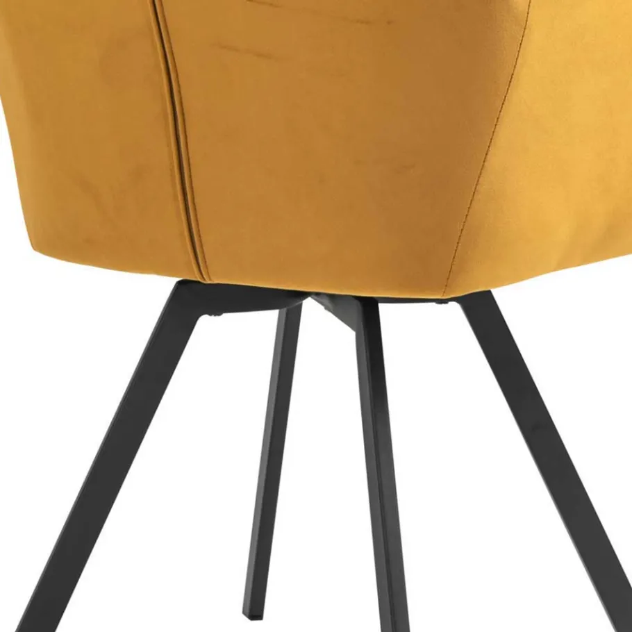 Clearance Wohnen Industrial Style Essgruppe mit vier Plätzen - Panayota (fünfteilig)