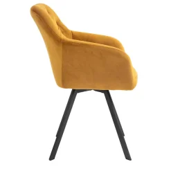 Clearance Wohnen Industrial Style Essgruppe mit vier Plätzen - Panayota (fünfteilig)
