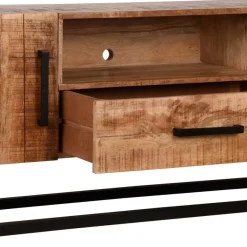 Best Wohnen Industrial TV Lowboard aus Mangobaum - Schanow