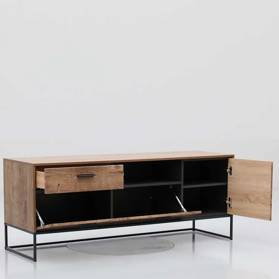 Wohnen Industrial Unterschrank für TV-Gerät 156x62x48 - Xindus