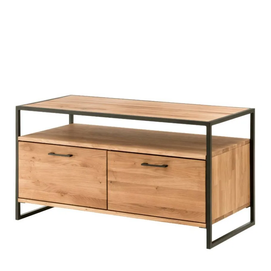 Clearance Wohnen Industrial-TV-Board aus Wildeiche Massivholz - Ingbo