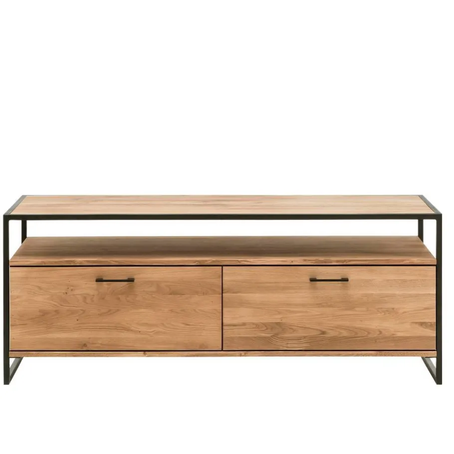 Clearance Wohnen Industrial-TV-Board aus Wildeiche Massivholz - Ingbo