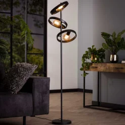 Online Wohnen Industry Stehlampe 3-flammig - Vorenza