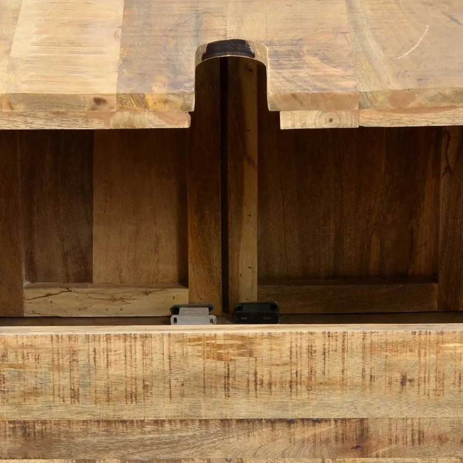 Hot Wohnen Industry Waschplatz aus Holz - Indri (zweiteilig)