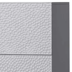 New Wohnen Japandi Barschrank in Hellgrau - Looning