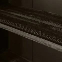 New Wohnen Japandi Regal mit drei Fächern und Tür - Bocca