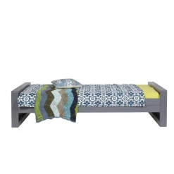 New Wohnen Jugendbett Menkroa aus Kiefer Massivholz