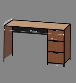 New Wohnen Jugendzimmer Einrichtung Krefos aus Kiefer teilmassiv (zweiteilig)