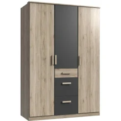 Outlet Wohnen Jugendzimmer in Eiche San Remo Optik - Jilamenda (siebenteilig)