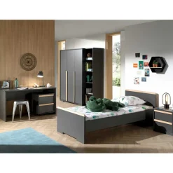 New Wohnen Jugendzimmer komplett Möbelset - Navlius (sechsteilig)