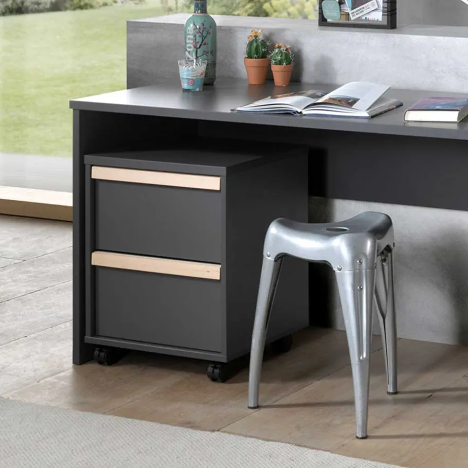 New Wohnen Jugendzimmer komplett Möbelset - Navlius (sechsteilig)