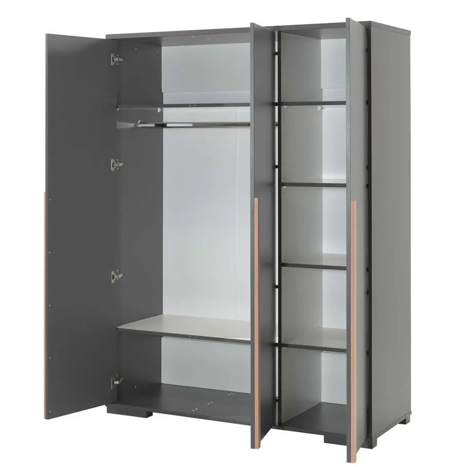 New Wohnen Jugendzimmer komplett Möbelset - Navlius (sechsteilig)