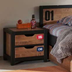Sale Wohnen Jugendzimmermöbel Set Krefos aus Kiefer (vierteilig)
