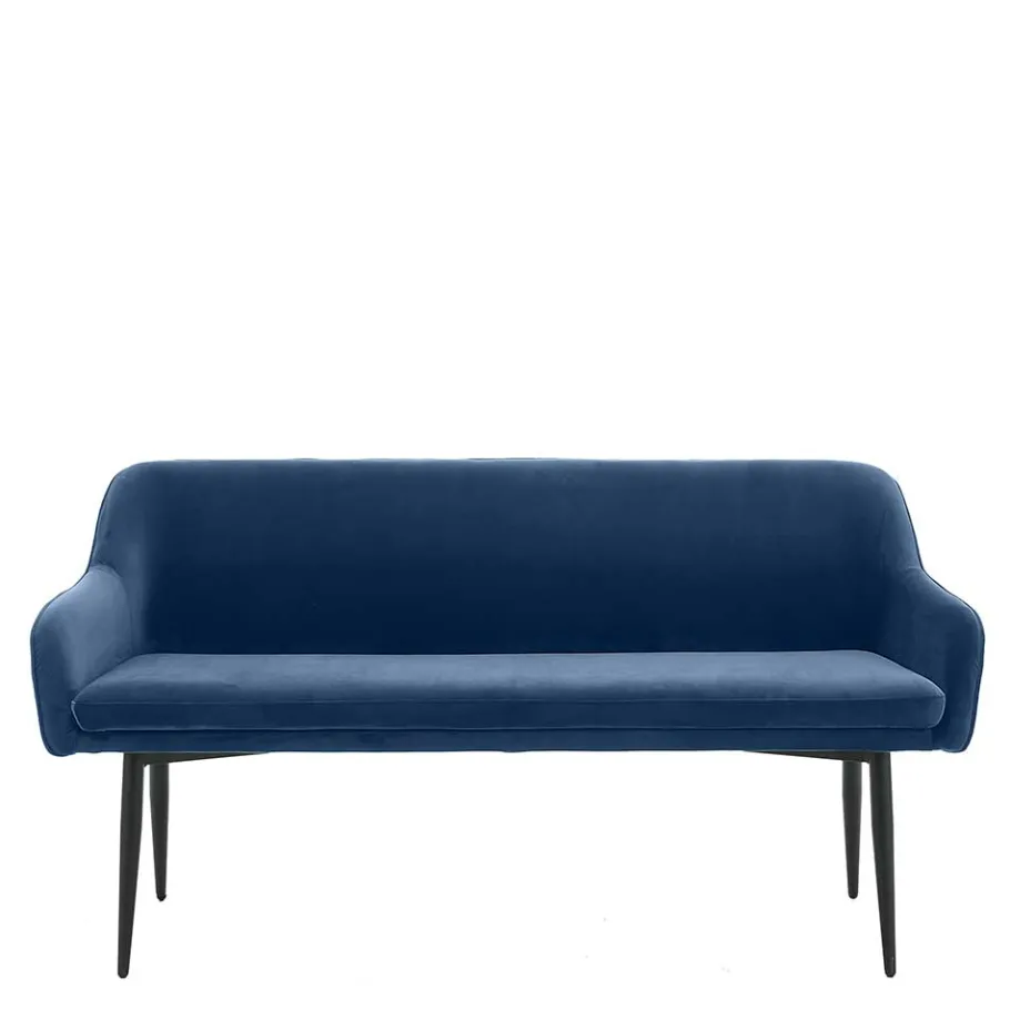Outlet Wohnen Küchenbank in Blau mit Schwarz - Zarcon