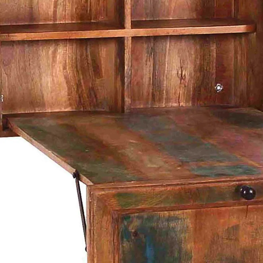 Hot Wohnen Küchenbar ausklappbar im Shabby Chic - Jamaica (dreiteilig)