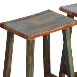 Hot Wohnen Küchenbar ausklappbar im Shabby Chic - Jamaica (dreiteilig)