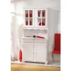 Discount Wohnen Küchen-Buffetschrank Nanini in Weiß