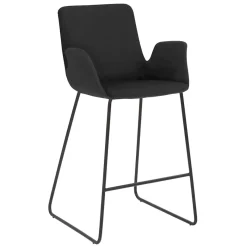 Outlet Wohnen Küchenhocker mit Lehne & Armlehnen - Solino