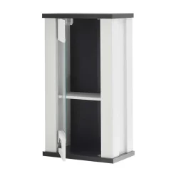 Clearance Wohnen Küchenmöbel mit Theke in Weiß & Grau - Eture (sechsteilig)