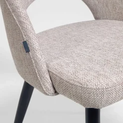 Online Wohnen Küchenstühle in Beige & Schwarz - Setrevi (4er Set)