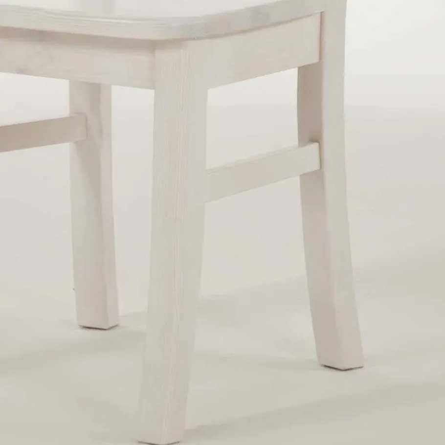 Discount Wohnen Küchenstuhl Onesti in Weiß (2er Set)