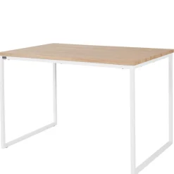 Best Wohnen Küchentisch in Eiche Holzoptik mit Weiß - Cocoa