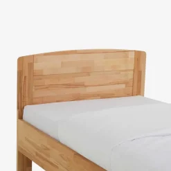 Best Wohnen Kernbuche Einzelbett Islando mit Kopfteil und Fußteil
