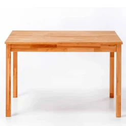 Best Wohnen Kernbuche Tisch mit 70 cm Tiefe - Romana
