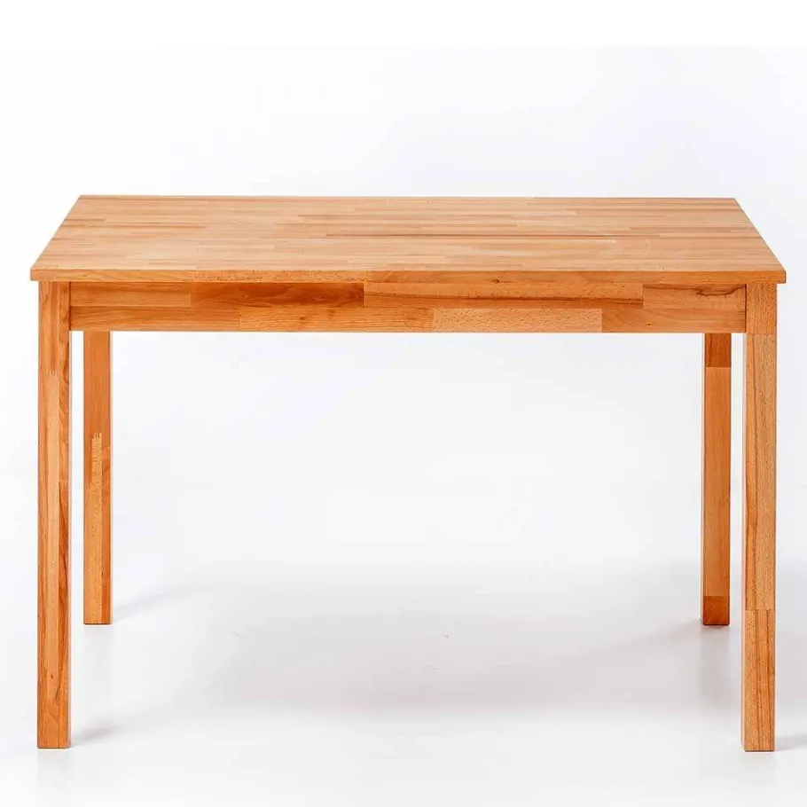 Best Wohnen Kernbuche Tisch mit 70 cm Tiefe - Romana