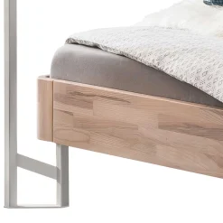 Hot Wohnen Kernesche Himmelbett mit Metall Weiß - Bahos