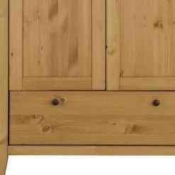 Discount Wohnen Kiefer Kleiderschrank geölt & gebeizt - Zatira