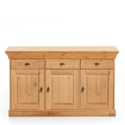 New Wohnen Kiefer-Massivholz Sideboard Piatra im Landhausstil