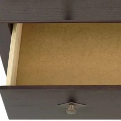 New Wohnen Kiefernholz Couchtisch in Wenge lackiert - Boju