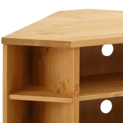 Best Wohnen Kiefernholz TV Board für Ecke - Vanpos