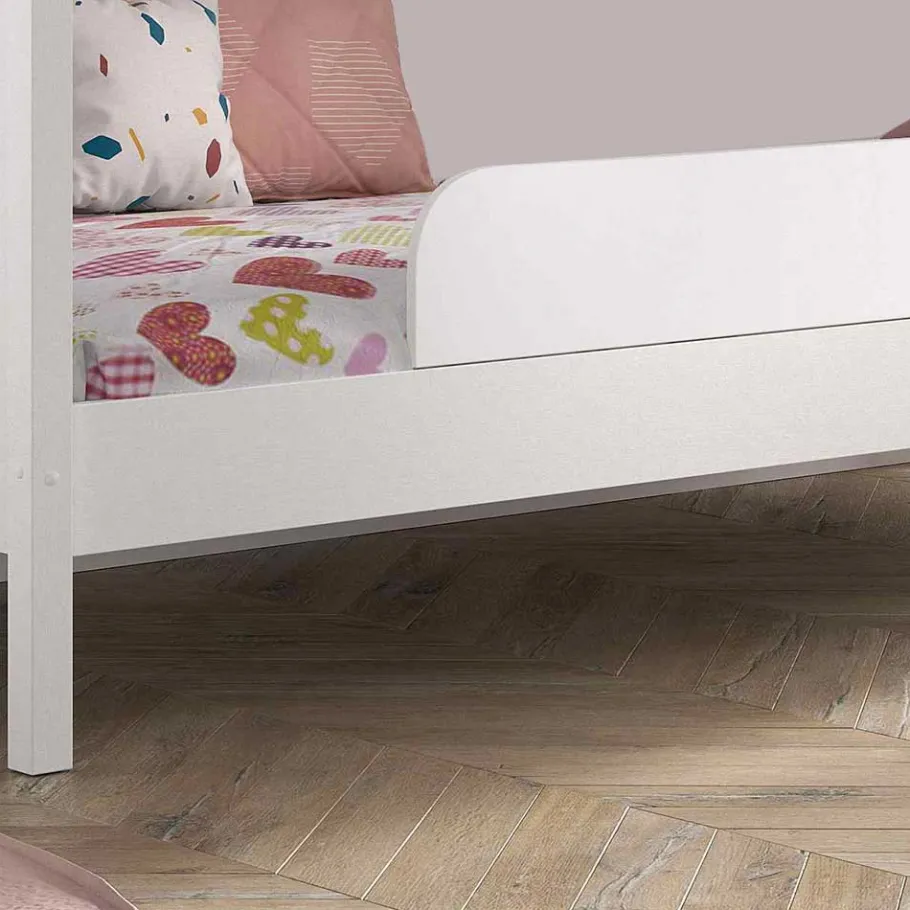 Best Wohnen Kinder Hausbett in Weiß - Grandory