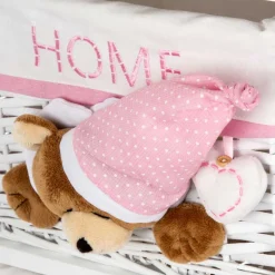 Outlet Wohnen Kinder Regal mit Teddybären - 3 Körbe - Lora
