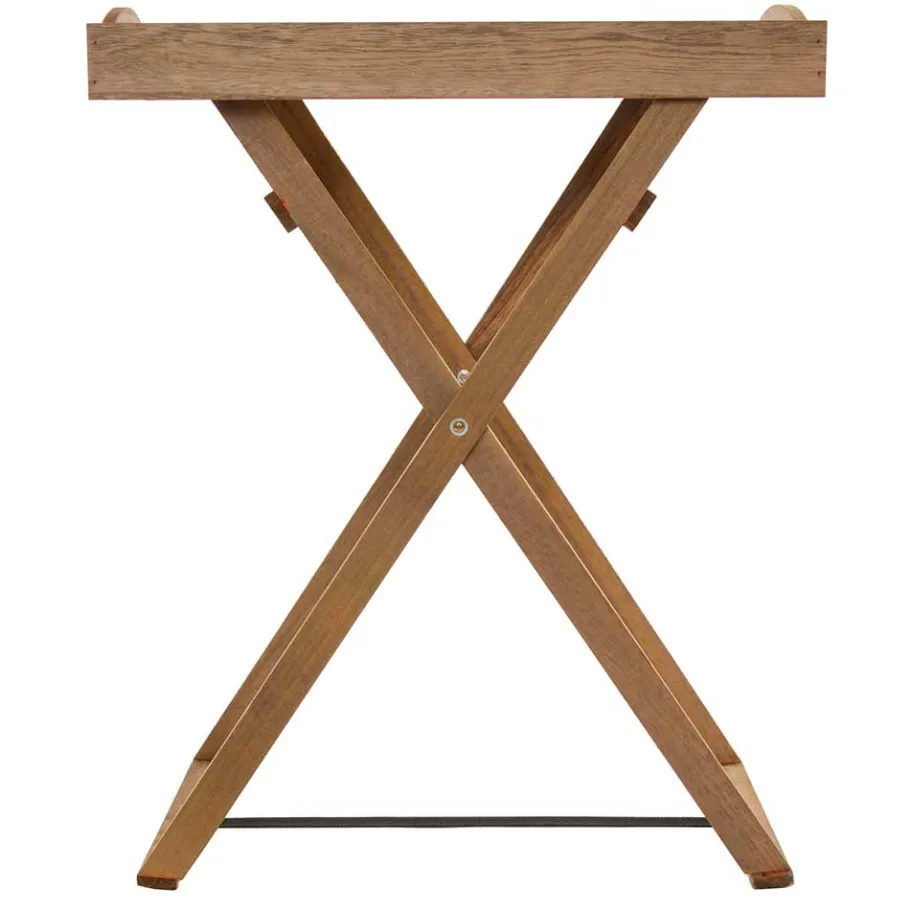 Sale Wohnen Klappbarer Tabletttisch in der Größe 48x63x35 cm - Villama