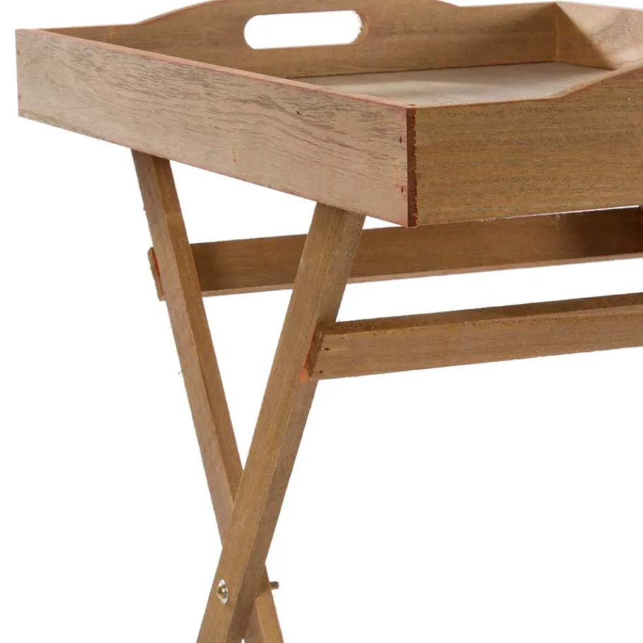 Sale Wohnen Klappbarer Tabletttisch in der Größe 48x63x35 cm - Villama