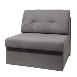 Clearance Wohnen Klappsessel in Silber Grau Webstoff - Belania