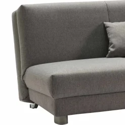 Discount Wohnen Klappsofa in Hellgrau Jerome mit 120x200 140x200