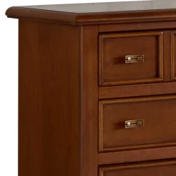 New Wohnen Klassische Kommode in Walnuss Braun - Istefanio