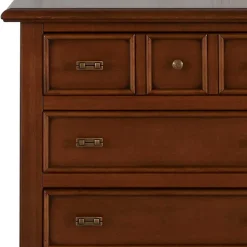 New Wohnen Klassische Kommode in Walnuss Braun - Istefanio