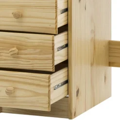 Wohnen Klassischer Holz Schreibtisch aus Kiefer Massivholz - Gomeria