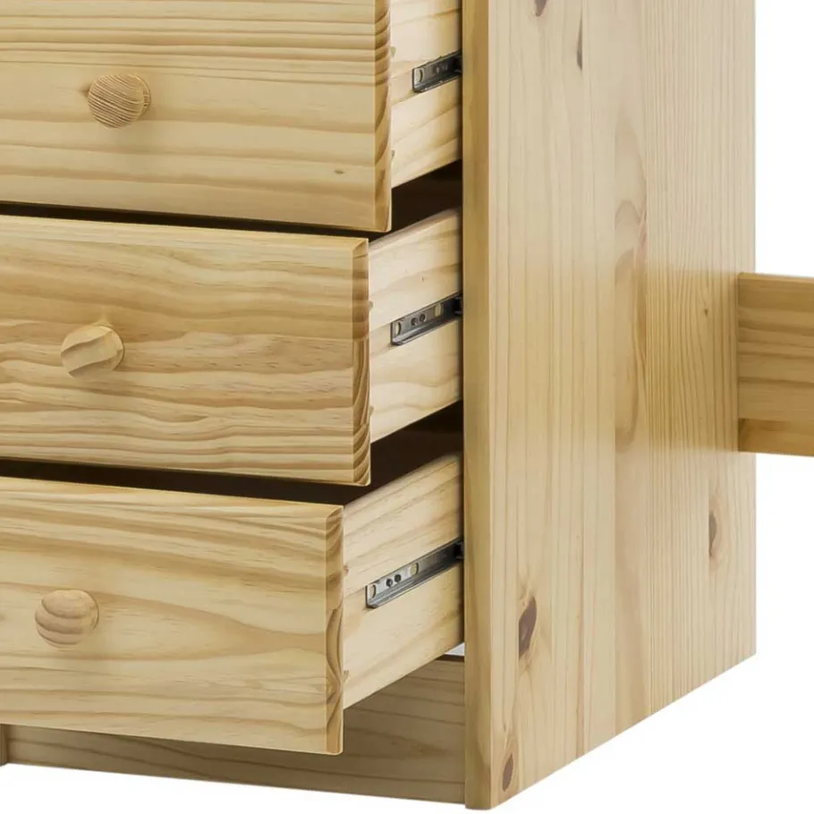 Wohnen Klassischer Holz Schreibtisch aus Kiefer Massivholz - Gomeria