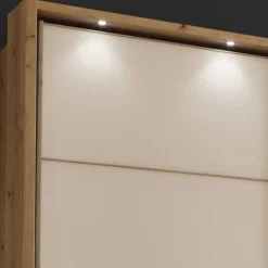 Discount Wohnen Kleiderschrank 250 cm breit mit zwei Höhen - Nikoba
