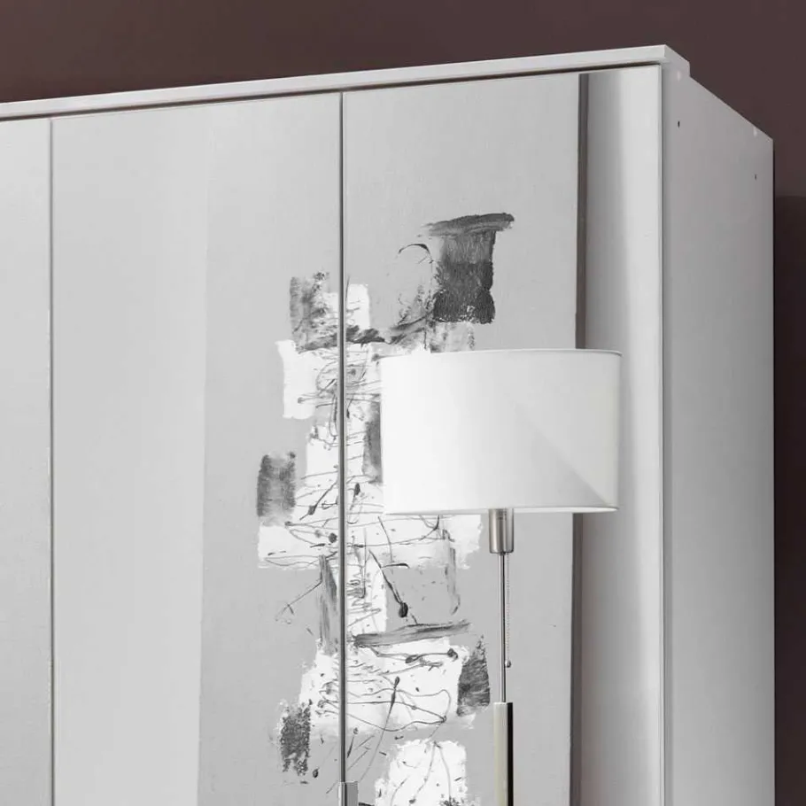 Sale Wohnen Kleiderschrank Mellevos in Weiß