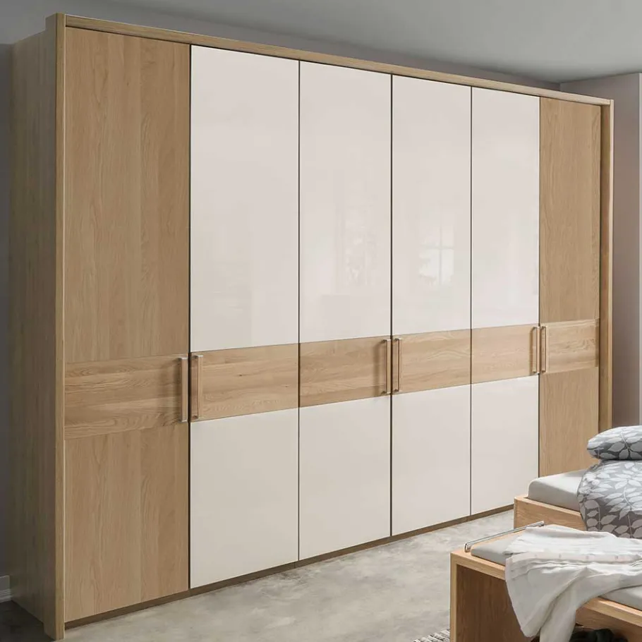 Best Wohnen Kleiderschrank mit 6 Türen 300 cm breit - Emdsiva