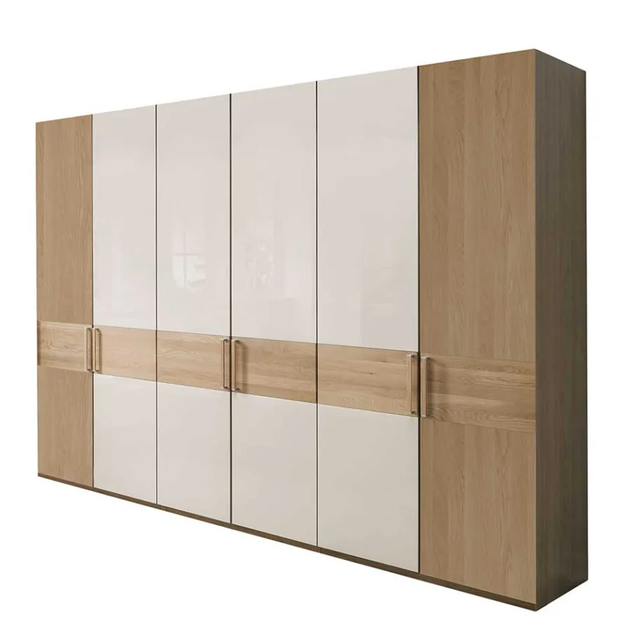 Best Wohnen Kleiderschrank mit 6 Türen 300 cm breit - Emdsiva